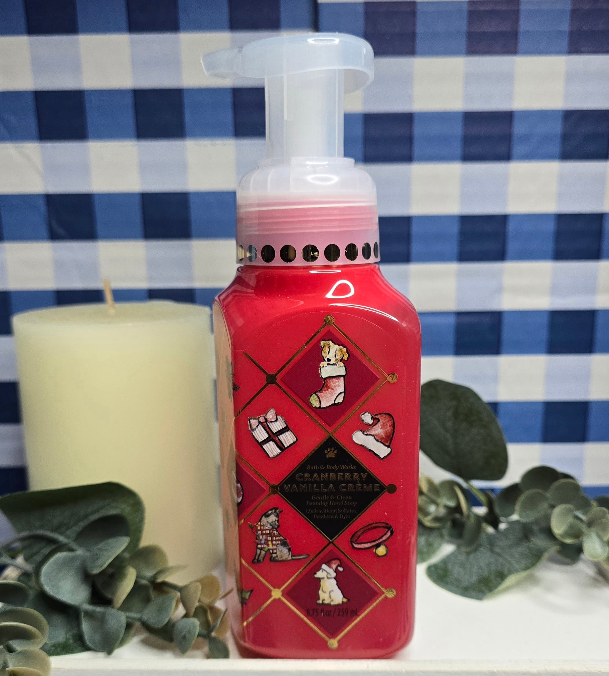 Bath & Body Works Cranberry Vanilla Creme Gentle and Clean Foaming Hand Soap