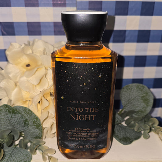 New Bath and Body Works Into The Night Shower Gel, Body Wash 10 fl oz