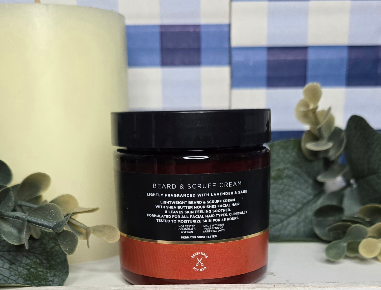 New Bath &  Body Works Beard & Scruff Cream with Shea Butter 4 oz
