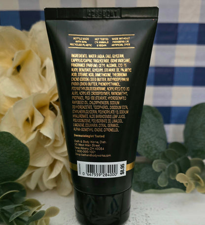 New Bath and Body Works Men's Collection Travel Size Noir Body Cream